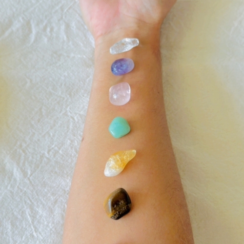 Kit Cristais 7 chakras 